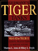 Germany's Tiger tanks VK45.02 to tiger II