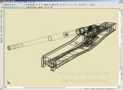 K5E 3D line drawings