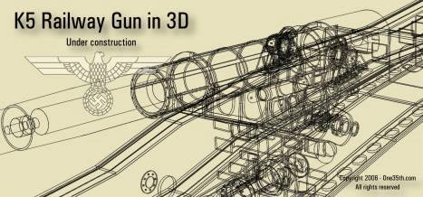 K5E in 3D under construction