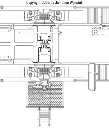 Ausf D plan view - aiming station