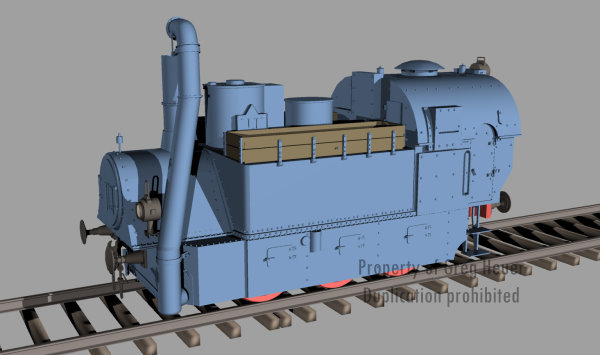 Locomotive engine