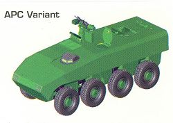 TERREX AV81 APC variants