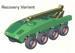 TERREX AV81 recovery variants