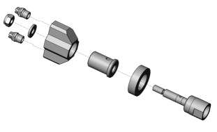 Nozzle - exploded view