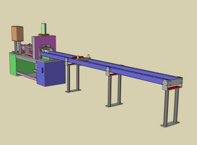 Straightening Machine - 1st proto type