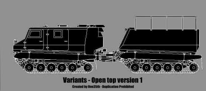 ATTC troop carrier variants A