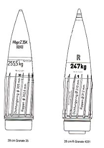 K5 Projectiles