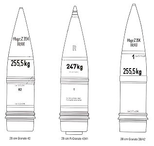 K5 Projectiles