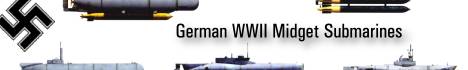 German WWII Midget Submarines